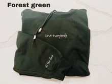 Load image into Gallery viewer, "Love everybody" hoodie (Multiple colors available)