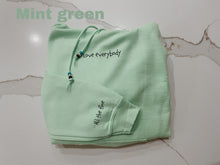 Load image into Gallery viewer, "Love everybody" hoodie (Multiple colors available)